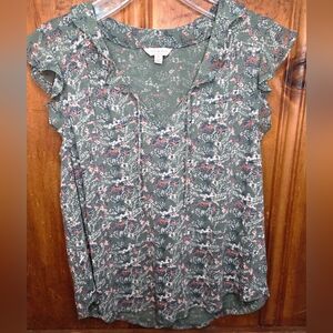 Locky Brand Floral Top